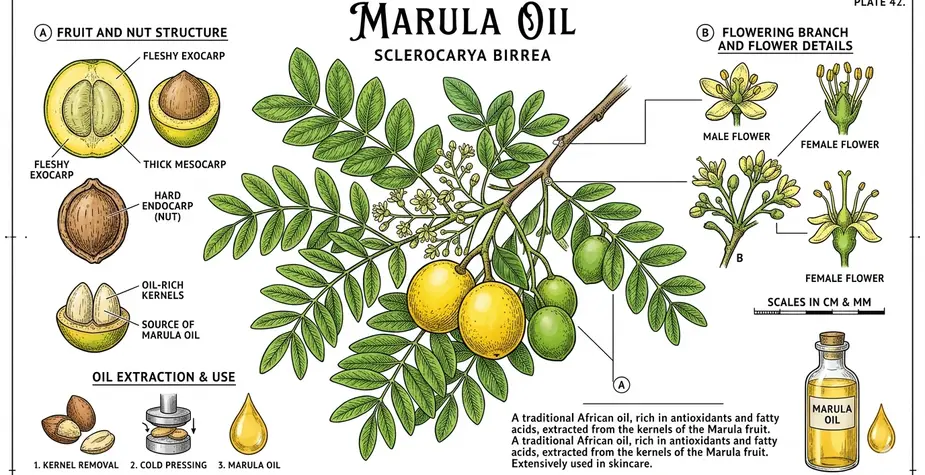 Marula Oil for Face: Benefits, Uses, and Natural Skincare Tips